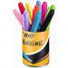 These Bic Permanent Markers are perfect for any creative project. The collection features an assortment of bold and vibrant colors with a fine tip of 1.8mm and 0.8mm line width. They are non-toxic and come in a pack of 12.