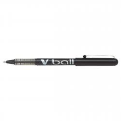 Cheap Stationery Supply of Pilot V-Ball VB5 Rollerball Pen Fine 0.5mm Tip 0.3mm Line Black BLVB501 Pack of 12 Office Statationery