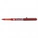 Pilot V-Ball VB5 Rollerball Pen Fine 0.5mm Tip 0.3mm Line Red Ref BLVB502 [Pack 12]