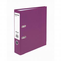 Cheap Stationery Supply of Rexel Karnival Lever Arch File Paper over Board Slotted 70mm A4 Violet 20747EAST Pack of 10 271660 Office Statationery