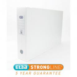 Cheap Stationery Supply of Elba Lever Arch File PP Slotted 75mm Spine 2 Ring A3 White 100082445 Pack of 2 273458 Office Statationery