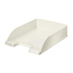 Cheap Stationery Supply of Leitz WOW Letter Tray Stackable Glossy White Pearl 52263001 292020 Office Statationery