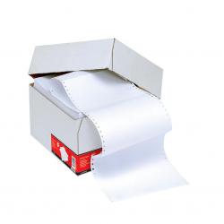 Cheap Stationery Supply of 5 Star Office Listing Paper 1-Part Perforated 60gsm 11inchx241mm Plain 2000 Sheets 295543 Office Statationery
