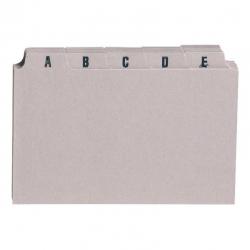 Cheap Stationery Supply of 5 Star Office Guide Card Set A-Z 6x4in 25 Cards 152x102mm Buff 295772 Office Statationery