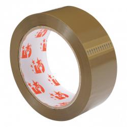 Cheap Stationery Supply of 5 Star Office Packaging Tape Polypropylene 38mm x 66m Buff Pack of 6 295918 Office Statationery