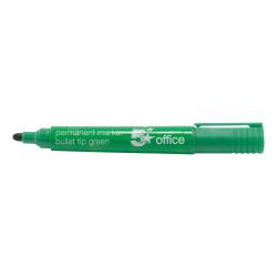 Cheap Stationery Supply of 5 Star Office Permanent Marker Xylene/Toluene-free Smear proof Bullet Tip 2mm Line Green Pack of 12 296107 Office Statationery