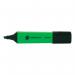 The image shows a pack of 5 Star Highlighters, each with a chisel tip allowing for a 1-5mm line in a vibrant green color. This pack contains 12 highlighters, perfect for all your highlighting needs.