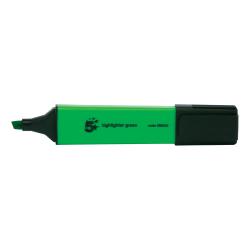 Cheap Stationery Supply of 5 Star Office Highlighter Chisel Tip 1-5mm Line Green Pack of 12 296263 Office Statationery