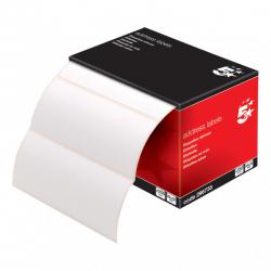 Cheap Stationery Supply of 5 Star Office Address Labels 89x36mm on Continuous Roll 250 Labels 296735 Office Statationery