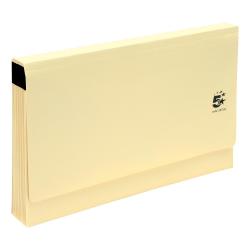 Cheap Stationery Supply of 5 Star Office De Luxe Expanding File 19 Pockets A-Z Foolscap Cardboard Cover Buff 297234 Office Statationery