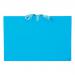 5 Star Office Expanding File 16 Pockets 1-31 A-Z Jan-Dec Cloth Tie Fastening Foolscap Blue