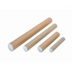 Cheap Stationery Supply of Postal Tube Cardboard with Plastic End Caps A4-A3 L330xDia.50mm RBL10518 Pack of 25 321142 Office Statationery