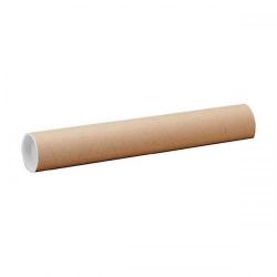 Cheap Stationery Supply of Postal Tube Cardboard with Plastic End Caps A2 L450xDia.50mm RBL10519  Pack of 25 321150 Office Statationery