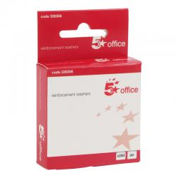Cheap Stationery Supply of 5 Star Office Vinyl Reinforcement Washers Box 250 330356 Office Statationery