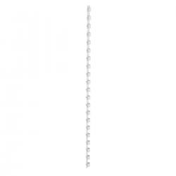 Cheap Stationery Supply of 5 Star Office Binding Combs Plastic 21 Ring 25 Sheets A4 6mm White Pack of 100 330658 Office Statationery