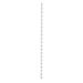 5 Star Office Binding Combs Plastic 21 Ring 25 Sheets A4 6mm White [Pack 100]