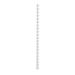 This photo shows a pack of 100 white plastic 21-ring binding combs from Spicers. Each comb has a diameter of 10mm and can hold up to 65 A4 sheets, making them perfect for organizing and binding documents. The combs have a sleek, professional appearance and are suitable for use in any office setting.