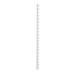 The photo shows a pack of 100 white 12mm plastic binding combs from the 5 Star Office brand, specifically designed for 21 ring binding machines. Each comb can hold up to 95 sheets of A4 paper, making it ideal for large projects and presentations.