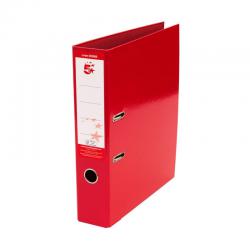 Cheap Stationery Supply of 5 Star Office Lever Arch File 70mm Foolscap Red Pack of 10 332888 Office Statationery