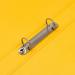 5 Star Office 2 O-Ring Binder A4 Polypropylene Yellow [Pack 10] 340328