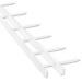 GBC Desktop Velobinder Binding Strips 45mm 4 Prongs Bind 200 Sheets A4 White Ref 9741639 [Pack 25]
