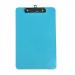 5 Star Office Clipboard Polypropylene Shatterproof Pink or Green or Turquoise