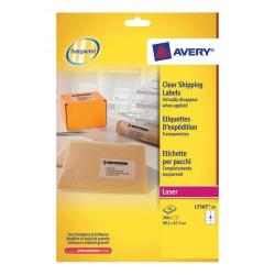 Cheap Stationery Supply of Avery Parcel Labels Laser 8 per Sheet 99.1x67.7mm Clear L7565-25 200 Labels 359331 Office Statationery