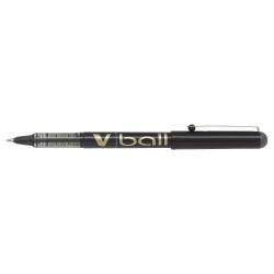 Cheap Stationery Supply of Pilot V-Ball VB7 Rollerball Pen Medium 0.7mm Tip 0.4mm Line Black BLVB701 Pack of 12 Office Statationery