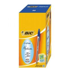 Cheap Stationery Supply of Bic Cristal Ball Pen Clear Barrel 1.0mm Tip 0.32mm Line Blue 8373602 Pack of 50 383923 Office Statationery
