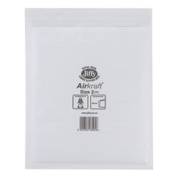 Cheap Stationery Supply of Jiffy Airkraft Bag Bubble-lined Size 2 Peel and Seal 205x245mm White JL-2 Pack of 100 390060 Office Statationery