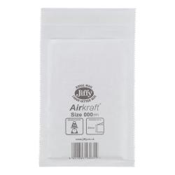 Cheap Stationery Supply of Jiffy Airkraft Bag Bubble-lined Size 000 Peel and Seal 90x145mm White JL-000 Pack of 150 390125 Office Statationery