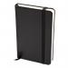 A sleek, black A4 notebook with a soft, luxurious feel. The cover is embossed with the Sinclairs brand name, and there is a convenient marker ribbon attached. The 80gsm pages are ruled for neat writing, and there are 160 of them - perfect for all your notes and ideas.
