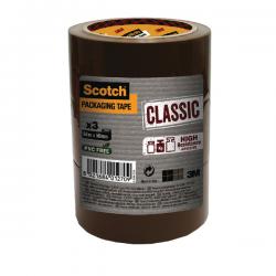 Cheap Stationery Supply of Scotch Classic Packaging Tape 50mmx50m Brown CL.5050.T3.B 3M01270 Office Statationery
