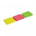 Post-it Neon Colour Notes 38x51mm 100 Sheet Pads Assorted (36 Pack) 6812 3M28287