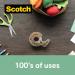 Scotch Magic Tape A Greener Choice 19mm x 15m Single Roll 7100261907 3M46459