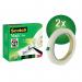 3M Scotch Magic Tape 810 12mm x 66m (Pack of 2) 8101266 3M66725