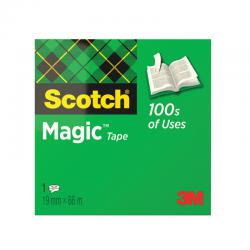 Cheap Stationery Supply of Scotch Magic Tape 810 Solvent-Free 19mmx66m Transparent 8101966 3M66726 Office Statationery
