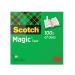 Scotch Magic Tape 810 19mmx66m 8101966 3M66726