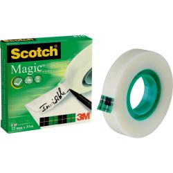 Cheap Stationery Supply of Scotch Magic Tape 810 Solvent-Free 12mmx33m Transparent 8101233 3M66728 Office Statationery