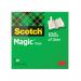 In the photo, there is a collection of Scotch Magic Tape, each roll measuring 25mmx66m and featuring a transparent design. The tape is labeled with the brand name and looks organized and durable. It appears to be a reliable choice for everyday tasks.