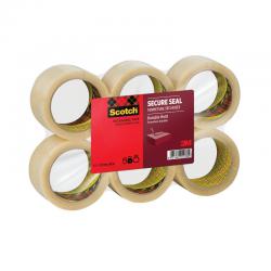 Cheap Stationery Supply of Scotch Packaging Tape Heavy 50mmx66m Clear (Pack of 6) PVC5066F6 T 3M69682 Office Statationery