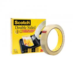 Cheap Stationery Supply of Scotch Durable Double Sided Tape 19mmx33m Transparent 6651933 3M72655 Office Statationery