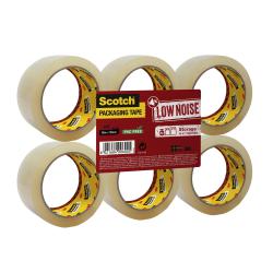 Cheap Stationery Supply of Scotch Packaging Tape Low Noise 48mmx66m Clear (Pack of 6) 3707 3M82909 Office Statationery