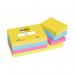 Post-it Notes 38x51mm Energy Colours (Pack of 12) 653TF 3M87121