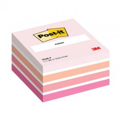 Cheap Stationery Supply of Post-it Notes Colour Cube 76 x 76mm Pastel Pink 2028P 3M87135 Office Statationery