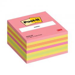 Cheap Stationery Supply of Post-it Note Sticky Notes Cube 76x76mm Neon 350 Sheets 2028NP 3M87136 Office Statationery