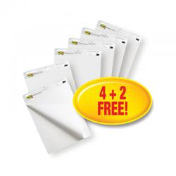 Cheap Stationery Supply of Post-it Super Sticky Plain Easel Pad 635x762mm 30 Sheet White (Pack of 6) 559-V6PK 3M97934 Office Statationery