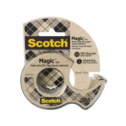 Cheap Stationery Supply of Scotch Magic Tape 19mmx20m Single Roll W/Recycled Dispenser 7100082821 3M98245 Office Statationery