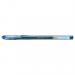 Pilot G107 Gel Ink Pen Medium 0.7mm Tip 0.39mm Line Blue Ref BLG10703 [Pack 12]