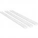 GBC Binding Wire Elements 34 Loop for 100 Sheets 11mm A4 White Ref RG810770 [Pack 100]